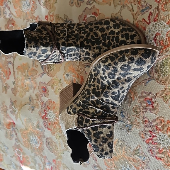 Slip-on Animal Print Bootie - Picture 5 of 6